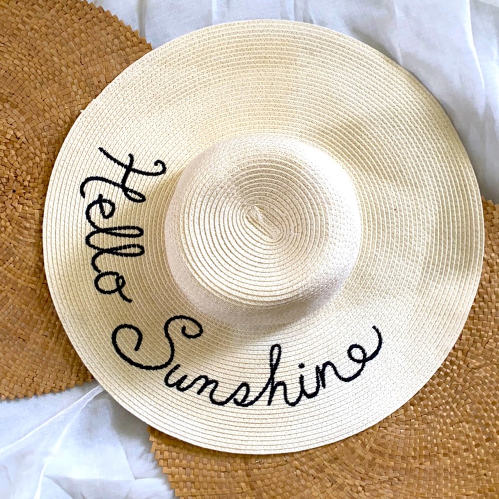 Hello sunshine Summer hat